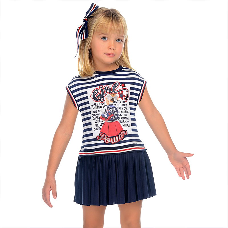 картинка Платье Mayoral детское Girl Power 394989 от магазина Одежда+