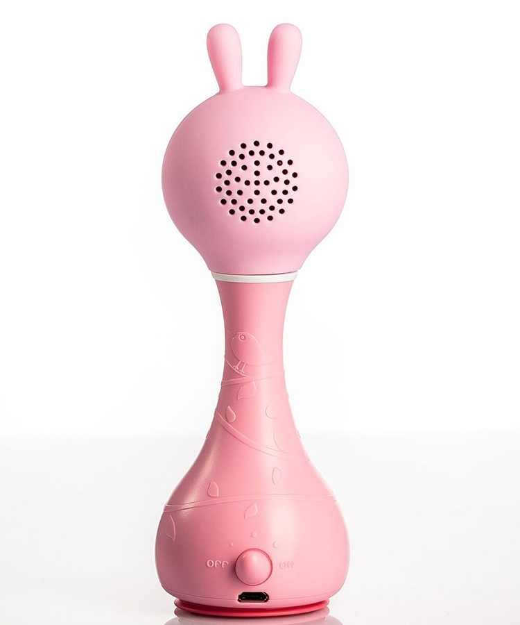 Зайка Alilo R1 розовый, вид сзади