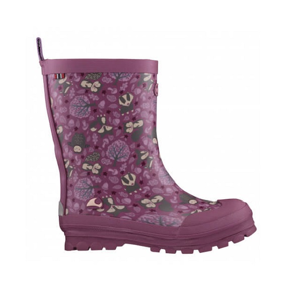 картинка Резиновые сапоги Viking Jolly Woodland Dark Pink/Multi от магазина Одежда+