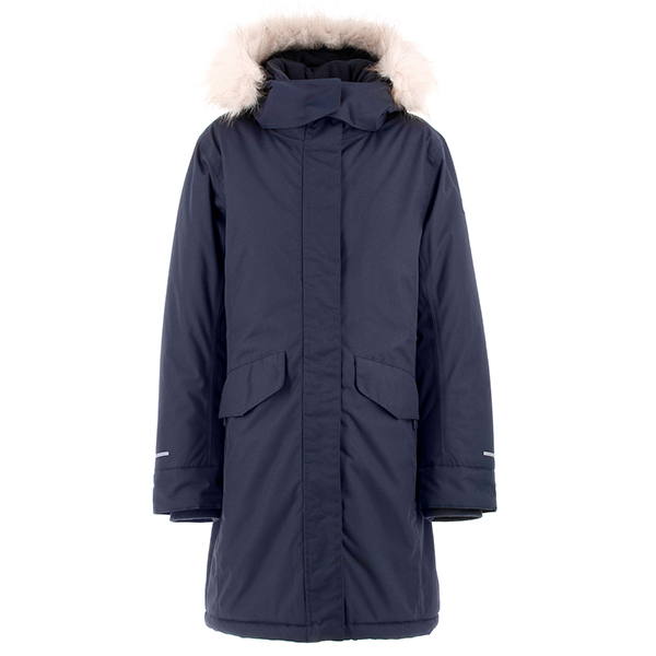 Зимняя парка CMP 30K1405 BLUE вид спереди