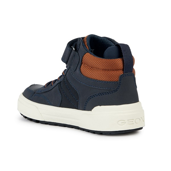 Детские кеды Geox Weemble Boy Navy/Cognac J26HAA 0MEFU CF46N