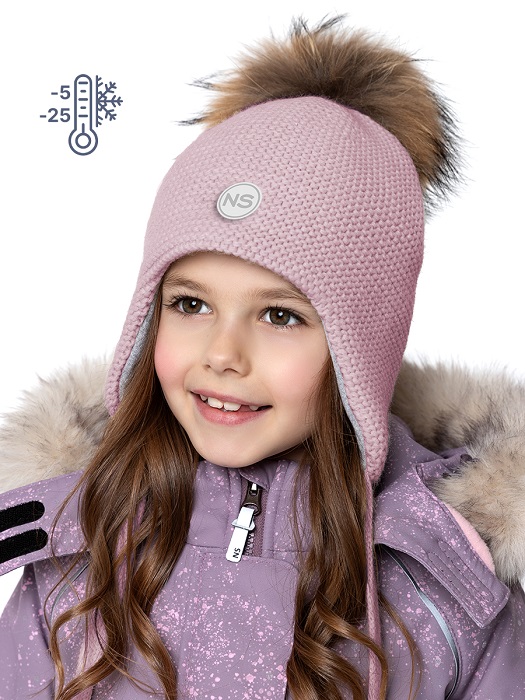 картинка Шапка NIKASTYLE 11з15524 сухая роза от магазина Одежда+
