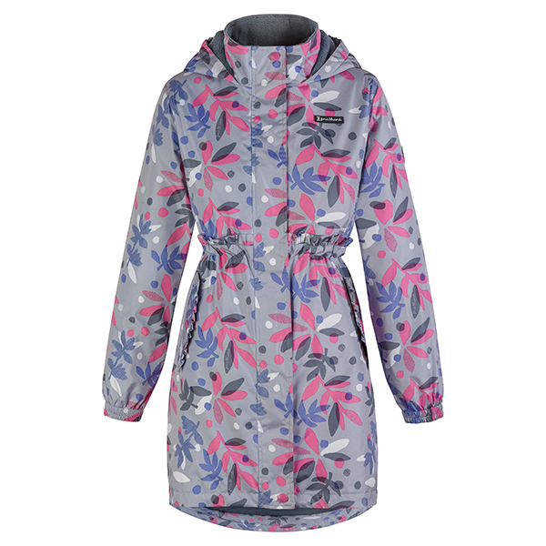 Плащ на флисовой подкладке Premont Парк Райдинг-Маунтин SP71630 Grey вид спереди