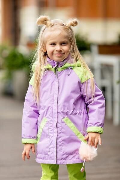 Демисезонная куртка-парка Batik Дания 516-23в сиреневый