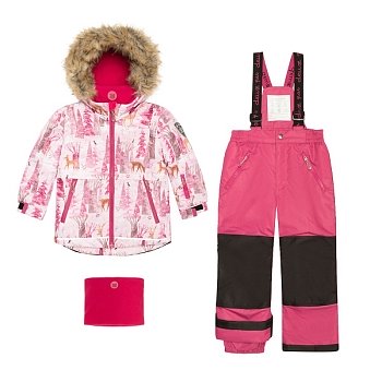 Зимний комплект Deux par Deux F10 G804 659 (манишка в подарок!)