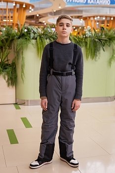 Брюки зимние Batik Дрейк 482-24з графит
