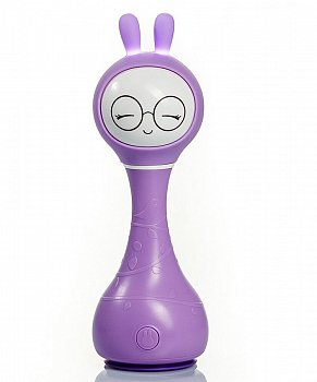 Зайка Alilo R1 фиолетовый, вид спереди