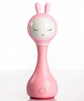 Зайка Alilo R1 розовый, вид спереди