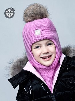 Шлем NIKASTYLE 10з7022 орхидея зимний Шлем NIKASTYLE 10з7022 орхидея зимний