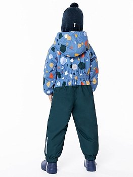 Демисезонный комбинезон NIKASTYLE 8м0124 джинс/океан