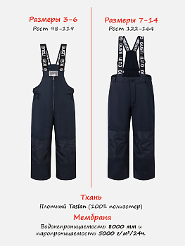 картинка Брюки Gusti зимние GW5UP292-MIDNIGHT от магазина Одежда+