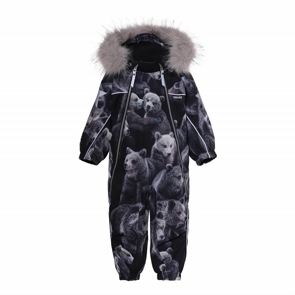 картинка Зимний комбинезон Molo Pyxis Fur 5W20N102-6135 Teddy от магазина Одежда+