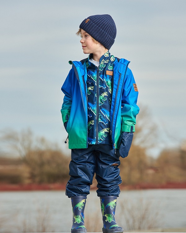 Демисезонный комплект Deux par Deux 3 в 1: куртка, брюки и жакет