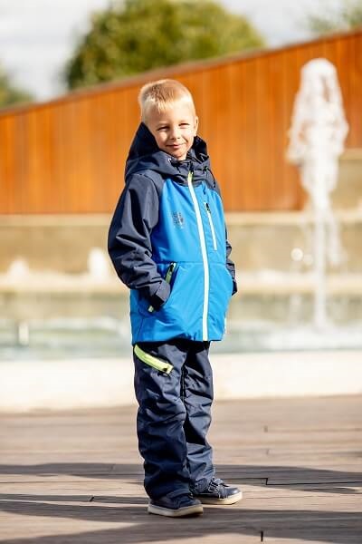 Демисезонный комплект Batik Трой 534-23в синий