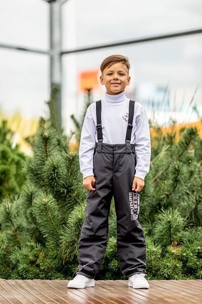 Batik Брюки демисезонные Вегас 556-23в чёрный графит