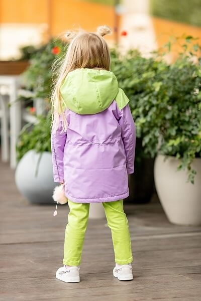 Демисезонная куртка Batik Дания 516-23в сиреневый