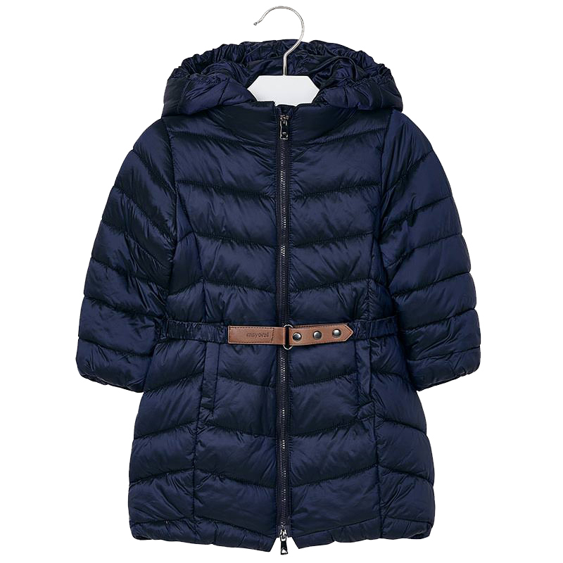 картинка Демисезонное пальто Mayoral детское Синий изумруд 442084 от магазина Одежда+