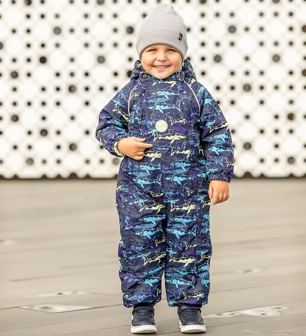 Batik Демисезонный комбинезон Мироша 405-22в синий/лайм