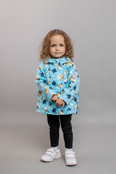 Ветровка Батик Тиана 640-24в-1 мультиколор голубой