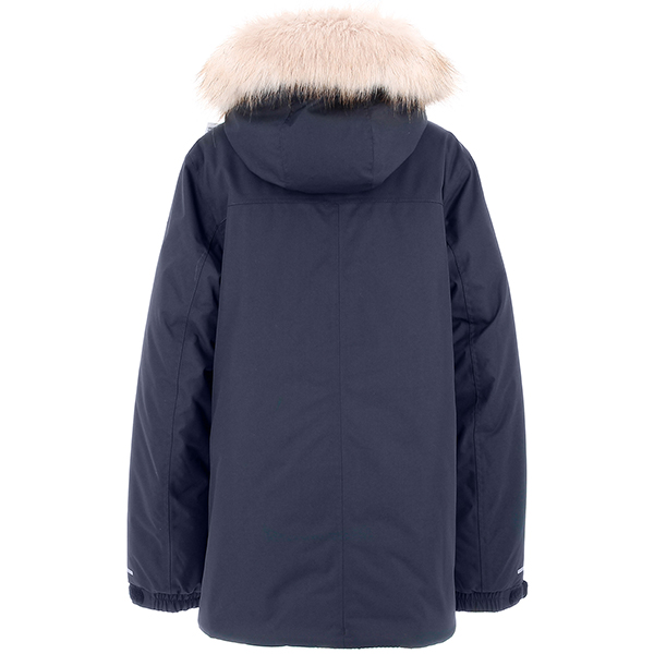 Зимняя парка CMP 30K1414 BLUE вид сзади