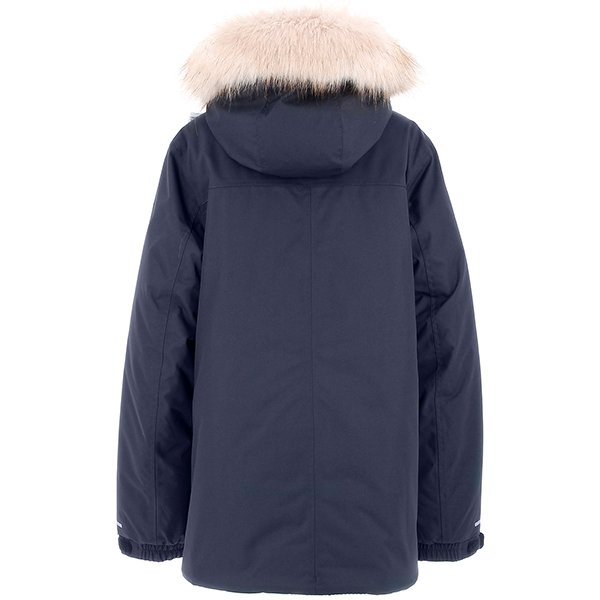 Зимняя парка CMP 30K1414 BLUE вид сзади