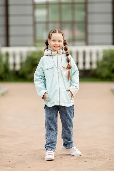 Демисезонная куртка Batik Каролина 529-23в голубой