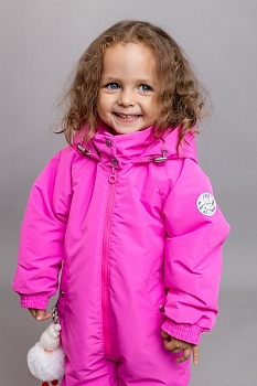 Демисезонный комбинезон Batik Валли 605-24в-2 ярко-розовый