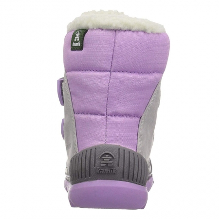 Ботинки Kamik Parker 2 NK9483 Light Grey, вид сзади