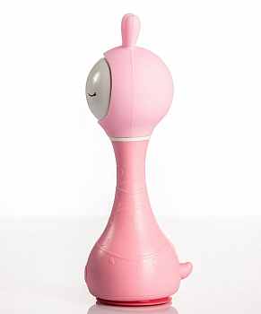 Зайка Alilo R1 розовый, вид спереди