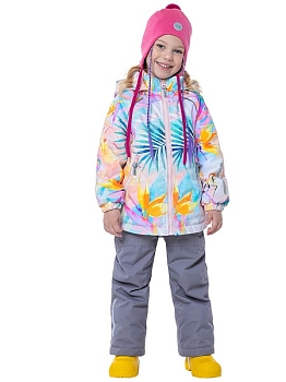 Демисезонный комплект NIKASTYLE 7м0823 пудра/мятный